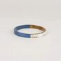 Bracelets - Thin red flat bangle bracelet size S - L INDOCHINEUR X RIVÊT