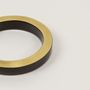 Bracelets - Brass and black lacquered wood bracelet in Size L - L INDOCHINEUR X RIVÊT