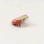 Brooches - Large brooch in brass and lacquer - L INDOCHINEUR X RIVÊT