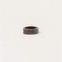Bijoux - Bague Chemin en corne noire taille M - L INDOCHINEUR X RIVÊT