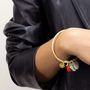 Bracelets - Bracelet Lacis en laiton naturel avec 4 pampilles - L INDOCHINEUR X RIVÊT