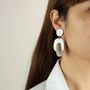 Jewelry - Mi-bois clip-on earrings in blond horn - L INDOCHINEUR X RIVÊT