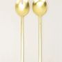 Kitchen utensils - Brass tamarind salad servers - L INDOCHINEUR X RIVÊT