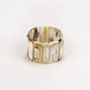 Bracelets - Elastic band bracelet in blond horn - L INDOCHINEUR X RIVÊT