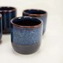 Accessoires thé et café - Set de 6 tasses hoa bien bleu, 150ml - L INDOCHINEUR X RIVÊT