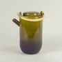 Accessoires thé et café - Théière Hoa Bien rouge, anse laiton, 800ml - L INDOCHINEUR X RIVÊT