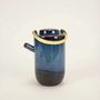 Accessoires thé et café - Théière Hoa Bien rouge, anse laiton, 800ml - L INDOCHINEUR X RIVÊT