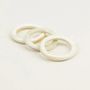 Jewelry - Set of 3 ivory clog rings in Size S - L INDOCHINEUR X RIVÊT