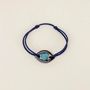 Bracelets - Eye cord bracelet in blond horn and black lacquer - L INDOCHINEUR X RIVÊT