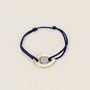 Bracelets - Eye cord bracelet in blond horn and black lacquer - L INDOCHINEUR X RIVÊT