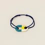 Bracelets - Malekula cord bracelet in horn and lacquer - L INDOCHINEUR X RIVÊT