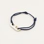 Bracelets - Bracelet fil oval 2 trous en corne blonde - L INDOCHINEUR X RIVÊT