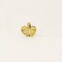 Bijoux - Bague ginkgo en laiton plaqué or - L INDOCHINEUR X RIVÊT