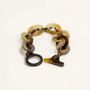 Bracelets - Bracelet 13 anneaux et fermoir en sabot - L INDOCHINEUR X RIVÊT