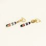 Jewelry - Gelule brass hoop earrings in blond horn - L INDOCHINEUR X RIVÊT