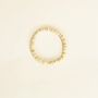 Bracelets - Pastilles elastic bracelet in blond horn - L INDOCHINEUR X RIVÊT