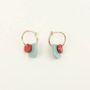 Jewelry - Méandre hoop earrings - L INDOCHINEUR X RIVÊT