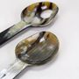 Kitchen utensils - Black and white horn salad servers - L INDOCHINEUR X RIVÊT