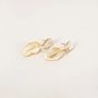 Jewelry - Blond horn Atome earrings - L INDOCHINEUR X RIVÊT
