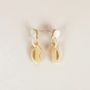 Jewelry - Blond horn Atome earrings - L INDOCHINEUR X RIVÊT