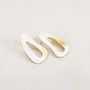 Jewelry - Blond horn Bore earrings - L INDOCHINEUR X RIVÊT