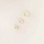 Jewelry - Set of 3 flat earcuffs in marbled black horn 14-18-20 mm - L INDOCHINEUR X RIVÊT