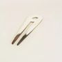 Barrettes - Double pique à cheveux en corne blonde Africaine de zébu - L INDOCHINEUR X RIVÊT