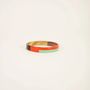 Bracelets - Thin bangle in hoof and yellow-blue lacquer, size S - L INDOCHINEUR X RIVÊT