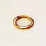 Bracelets - Set of 3 bracelets in blond horn, red lacquer and brass, size S - L INDOCHINEUR X RIVÊT