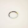 Bracelets - Bangle in hoof and beige-khaki lacquer, size M - L INDOCHINEUR X RIVÊT