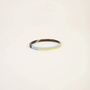 Bracelets - Bangle in hoof and beige-khaki lacquer, size M - L INDOCHINEUR X RIVÊT