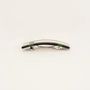 Barrettes - Rectangular hair clip in hoof with indigo and cream lacquer - L INDOCHINEUR X RIVÊT