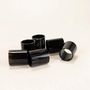 Napkins - Set of 6 napkin rings in black marble horn - L INDOCHINEUR X RIVÊT
