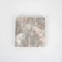 Glass - Sample of gray ocher Thanh Hoa marble (shiny finish) - L INDOCHINEUR X RIVÊT