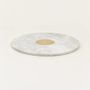 Glass - Centaure trivet in white marble with brass inlay - L INDOCHINEUR X RIVÊT