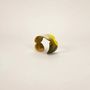 Bracelets - Nymphe cuff in blond horn and Parme lacquer size L - L INDOCHINEUR X RIVÊT
