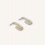 Bijoux - Boucles d'oreilles en corne blonde - L INDOCHINEUR X RIVÊT