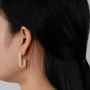 Bijoux - Boucles d'oreilles en corne blonde - L INDOCHINEUR X RIVÊT