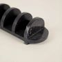 Kitchen utensils - Tacos holder A in black marble - L INDOCHINEUR X RIVÊT