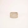 Caskets and boxes - Medium wide round pot in grey marble dia. 10cm H4cm - L INDOCHINEUR X RIVÊT