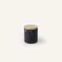 Caskets and boxes - Pluto pillbox in brass and black stone - L INDOCHINEUR X RIVÊT