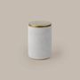 Caskets and boxes - Uranus box in brass and white cloudy marble - L INDOCHINEUR X RIVÊT