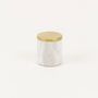 Caskets and boxes - Pluto pillbox in brass and white stone - L INDOCHINEUR X RIVÊT