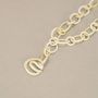 Jewelry - Courbe short necklace in blond horn - L INDOCHINEUR X RIVÊT