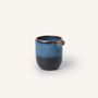 Ustensiles de cuisine - Saucière Diamètre 6 cm, H 7cm, émail Hoa Bien jade brun clair (vendu par 2) - L INDOCHINEUR X RIVÊT