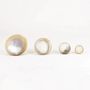 Mounting accessories - Straigt-edge hook in blond horn, size XXL - L INDOCHINEUR X RIVÊT