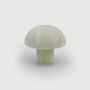 Mounting accessories - Quarter ball coat hook, green natural stone, E - L INDOCHINEUR X RIVÊT