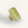 Mounting accessories - Square diamond coat hook, green natural stone, K - L INDOCHINEUR X RIVÊT