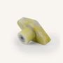 Mounting accessories - Diamond diamond coat hook, green natural stone, L - L INDOCHINEUR X RIVÊT