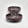 Platter and bowls - ‘CYCLO’ ROSSO LEVANTO MARBLE BOWL - KIWANO CONCEPT